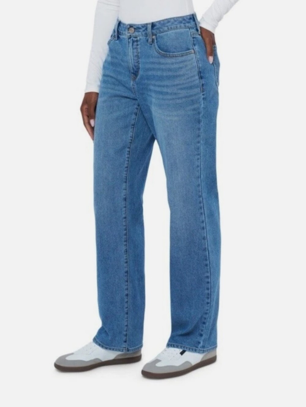 Edited Loose Straight Jeans in Confident Size 14